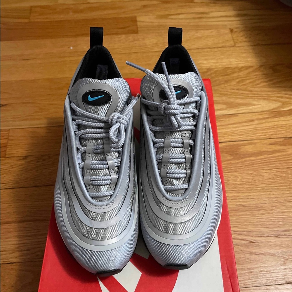 Nike Women’s Wolf Grey/Marina Blue-Black Air Max 97 UL ‘17 (Size 6W) 917704-011
